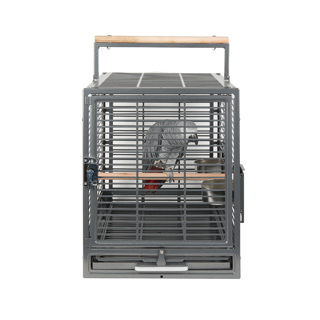 1027 - Safari Travel Cage Antique