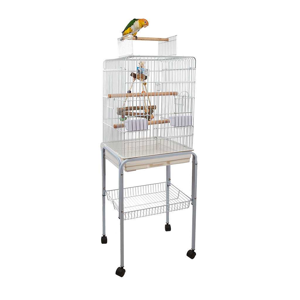 1701 - Santa Monica White Cage (Box of 2)