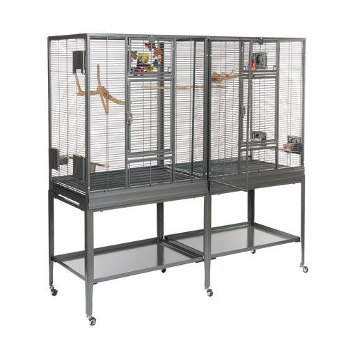 1020 - Double Flight Cage