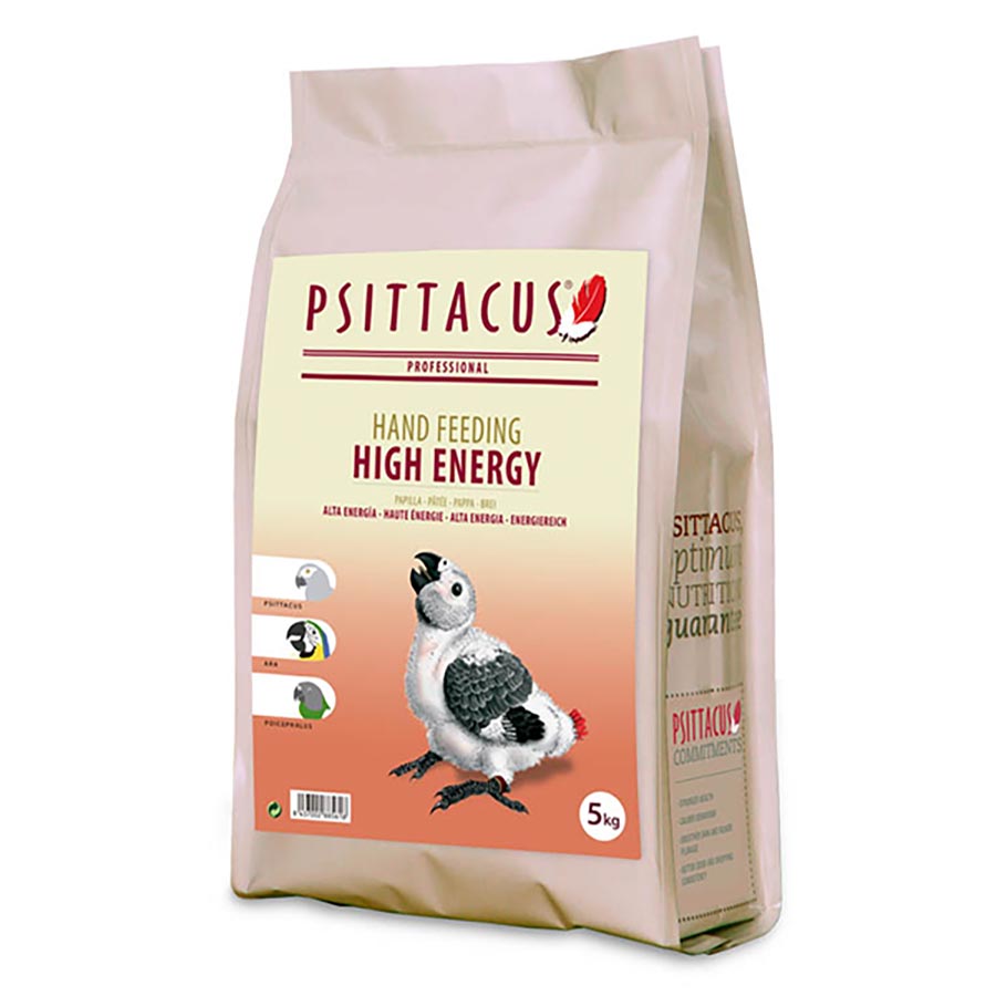 7823 - PSITTACUS HIGH ENERGY HAND FEEDING 5KG
