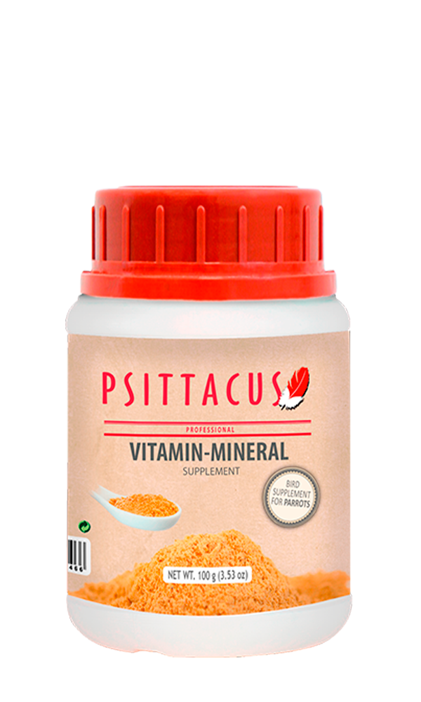 7800 - PSITTACUS VITAMIN-MINERAL100G