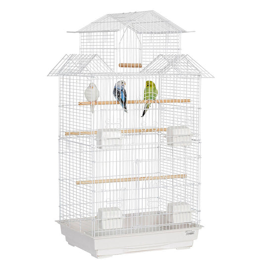 5768 - Jintu White Cage (Box of 4)