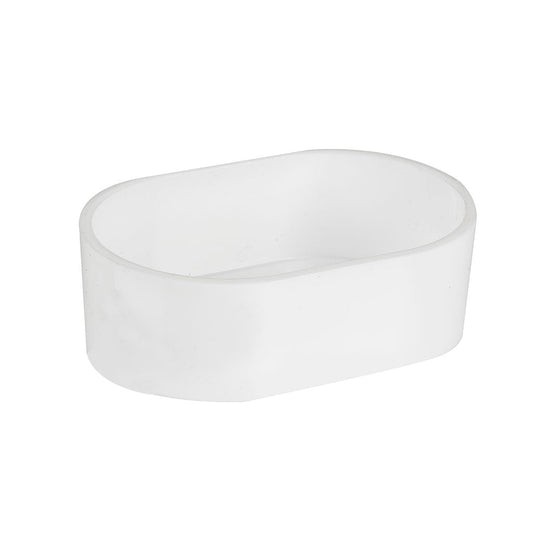 7912 - Plastic Oval Bowl 10.5x3.5cm