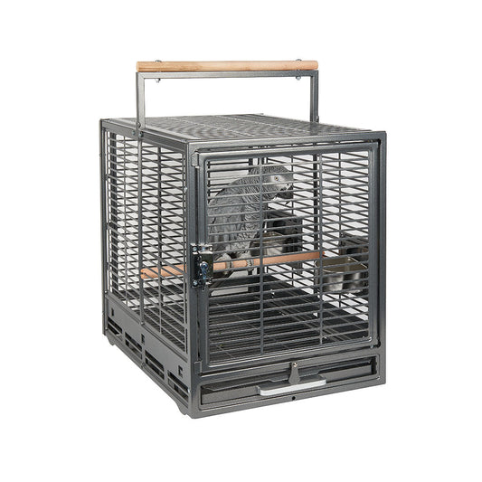 1027 - Safari Travel Cage Antique