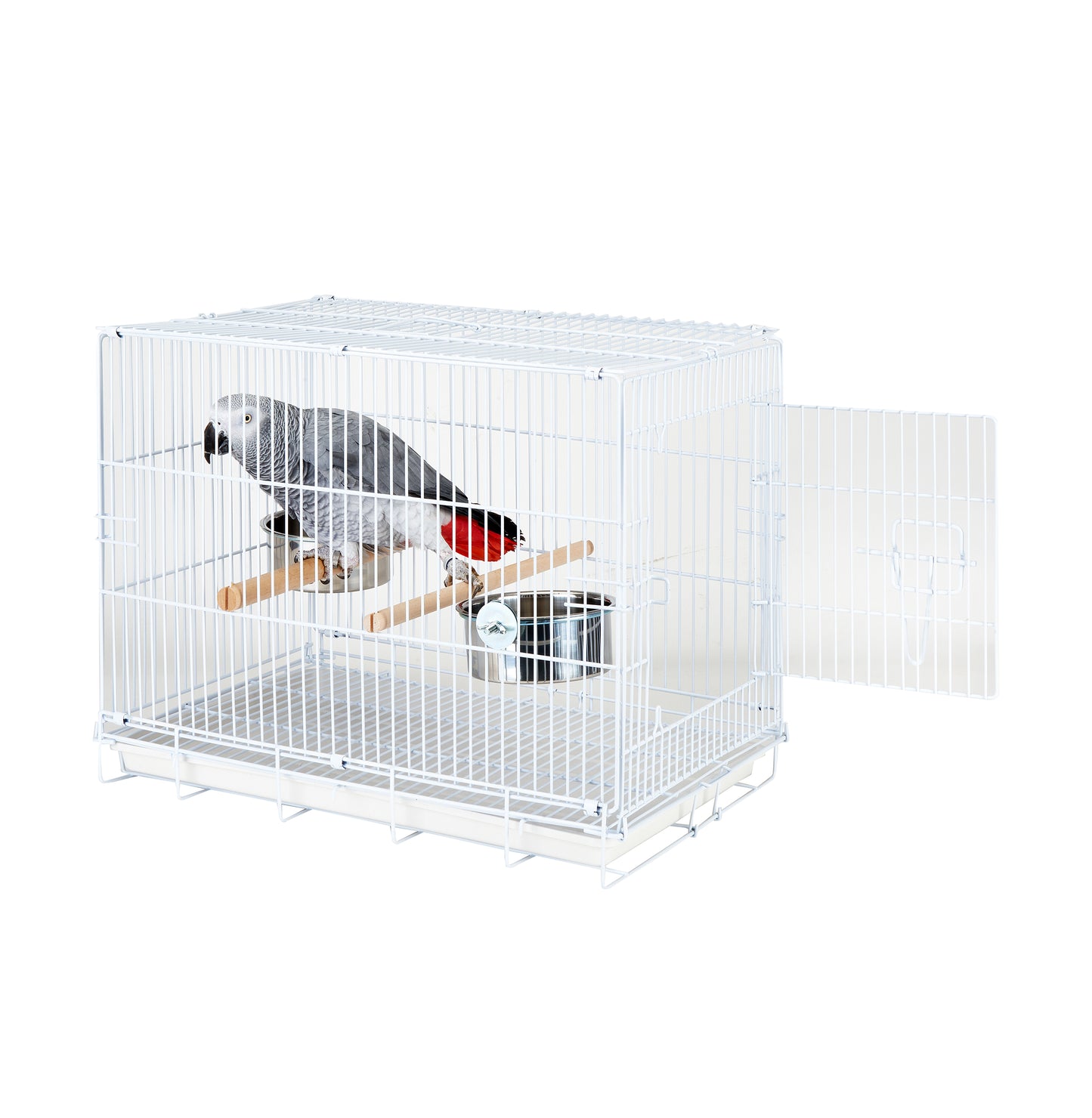 5809W - Small Transporter Cage White
