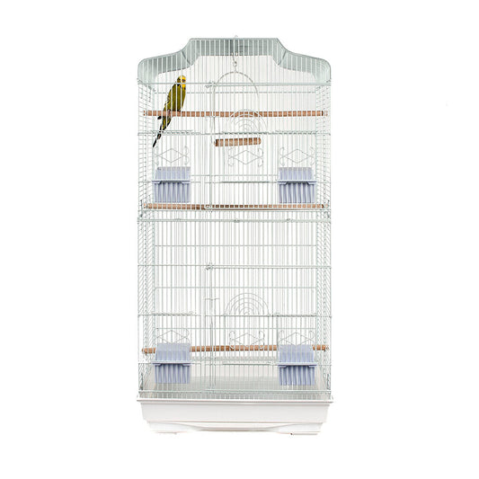 4886 - St Lucia White Cage (Box of 4)